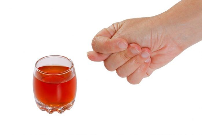 Alkohol Ablehnung